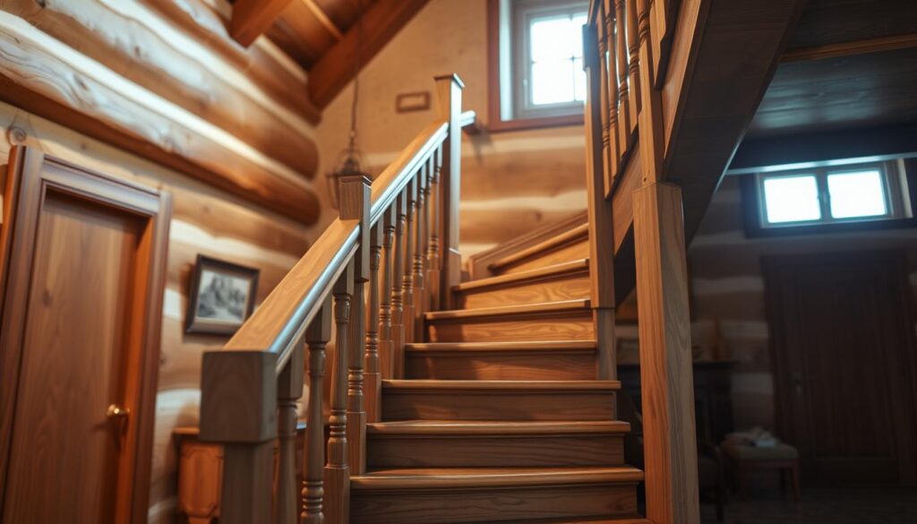 Restaurierung Holztreppe