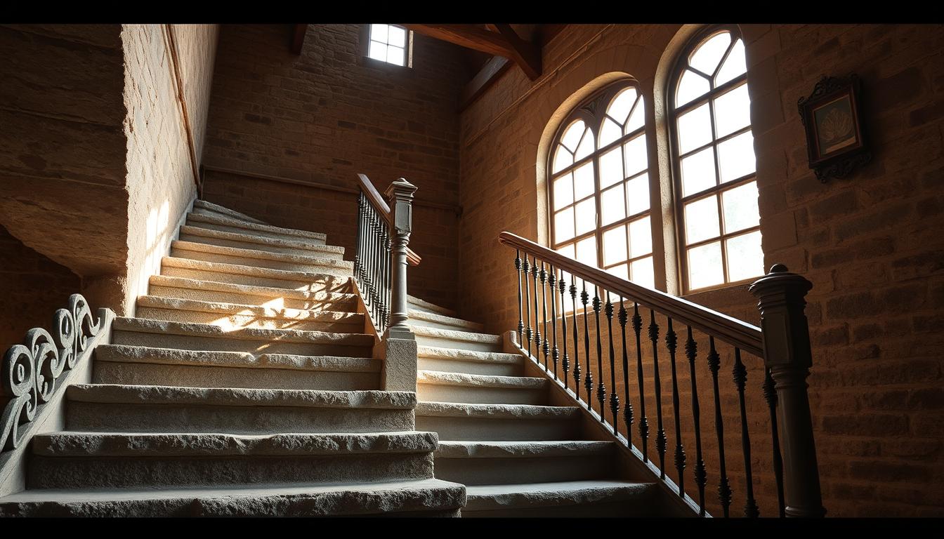Steintreppe 60er Jahre Renovieren